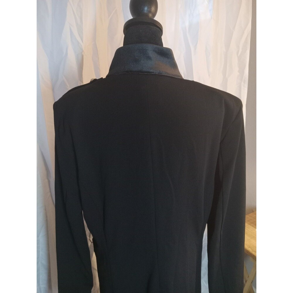 C Wonder by Christian Siriano Knit Crepe Belted Trench Coat, 2X - Picture 5 of 11